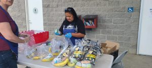 United Samaritans Sack Lunches Any One In Need.